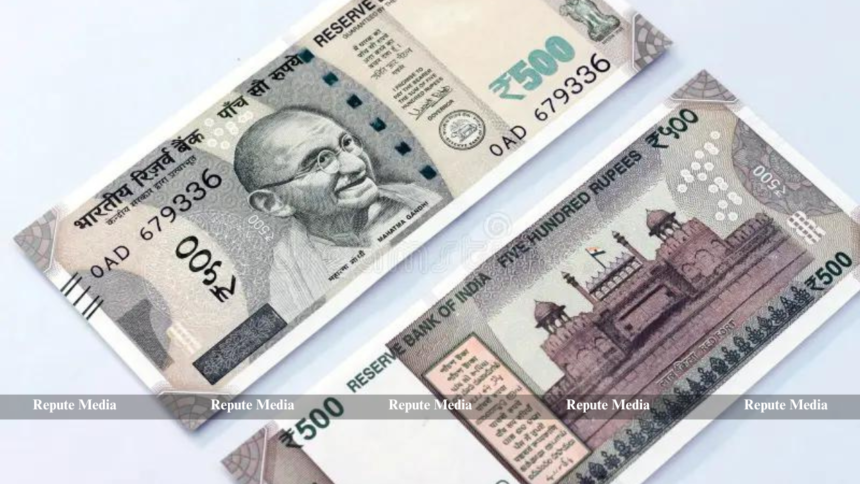 Indian ₹500 notes